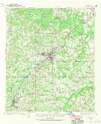 Kilgore 1936 topographic map thumbnail