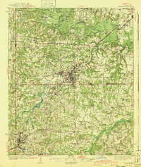 Kilgore topographic map thumbnail