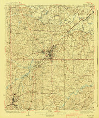 Kilgore 1940 topographic map thumbnail