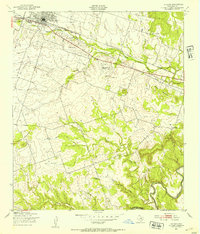 Killeen 1947 topographic map preview