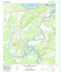 Kingsland 1967 topographic map thumbnail