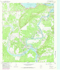 Kingsland 1967 topographic map thumbnail