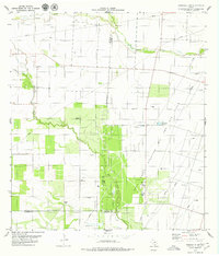 Kingsville NW 1979 topographic map thumbnail