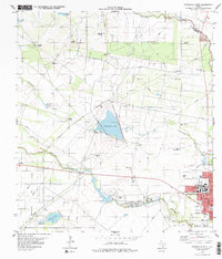 Kingsville West 1979 topographic map thumbnail