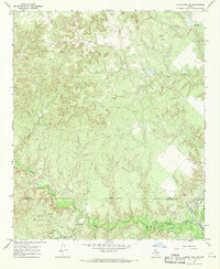 Kiowa Peak NE 1967 topographic map thumbnail