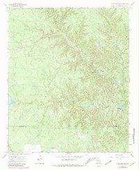 Kiowa Peak NW 1967 topographic map thumbnail