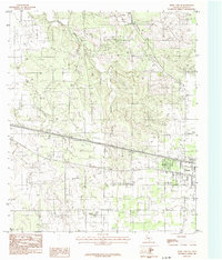 Kirby Lake NE 1984 topographic map thumbnail