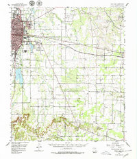 Kirby Lake topographic map thumbnail