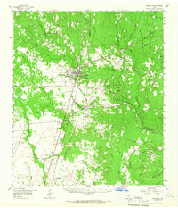 Kirbyville 1958 topographic map thumbnail