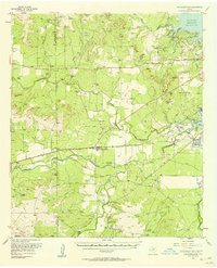 Knickerbocker 1957 topographic map thumbnail