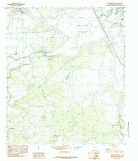 Knickerbocker 1984 topographic map thumbnail
