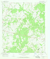 Kosse East 1966 topographic map thumbnail