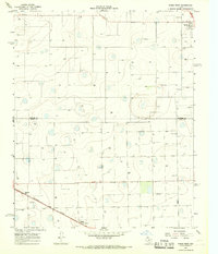 Kress West 1965 topographic map thumbnail