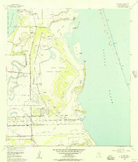 La Coma 1955 topographic map thumbnail