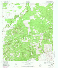 La Coste NE 1958 topographic map thumbnail