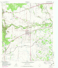 La Coste 1958 topographic map thumbnail