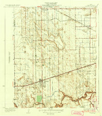 La Feria 1936 topographic map thumbnail