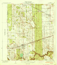 La Feria 1936 topographic map thumbnail