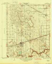 La Feria 1936 topographic map thumbnail
