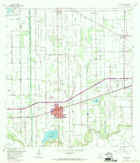 La Feria 1956 topographic map thumbnail