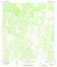La Gloria SW 1972 topographic map thumbnail
