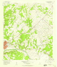 La Grange East 1957 topographic map thumbnail