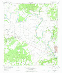 La Grange West 1958 topographic map thumbnail