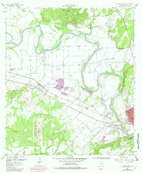 La Grange West 1958 topographic map thumbnail