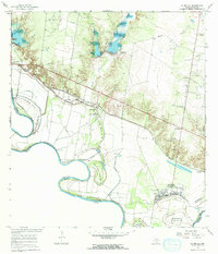 La Grulla 1965 topographic map thumbnail