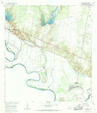 La Grulla 1965 topographic map thumbnail