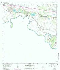La Joya 1963 topographic map preview