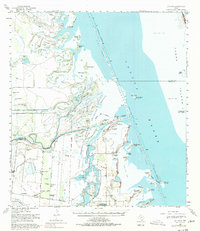 La Leona 1955 topographic map thumbnail
