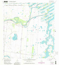 La Leona 1955 topographic map thumbnail
