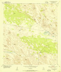 La Parra Ranch SW 1954 topographic map thumbnail