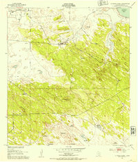 La Parra Ranch 1952 topographic map thumbnail