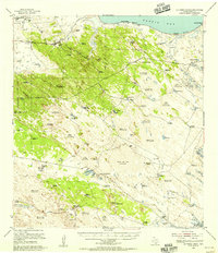 La Parra Ranch 1955 topographic map thumbnail