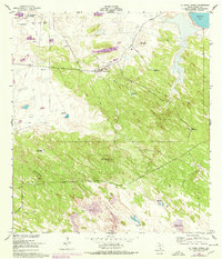 La Parra Ranch 1952 topographic map thumbnail