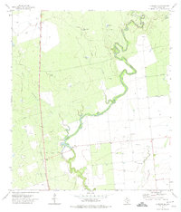 La Pryor SE 1972 topographic map thumbnail