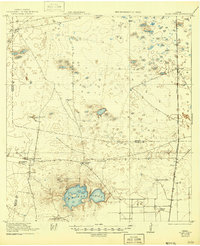 La Sal Vieja 1922 topographic map thumbnail