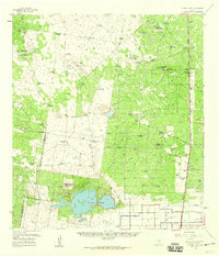 La Sal Vieja 1956 topographic map thumbnail