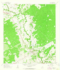 La Vernia 1962 topographic map thumbnail