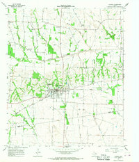 Ladonia 1964 topographic map thumbnail