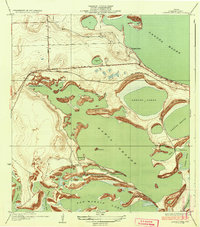 Laguna Vista 1936 topographic map thumbnail