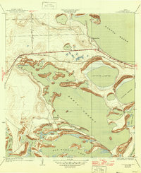 Laguna Vista 1936 topographic map thumbnail