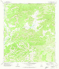 Lake Creek 1971 topographic map thumbnail