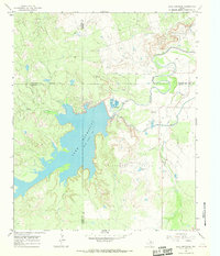 Lake Diversion 1966 topographic map thumbnail