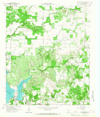 Lake Eddleman 1964 topographic map thumbnail
