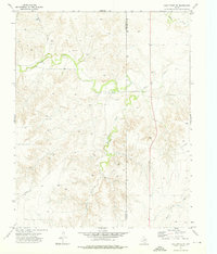 Lake Fryer NE 1973 topographic map thumbnail