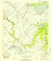 Lake George 1953 topographic map thumbnail