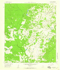 Lake Paula 1958 topographic map thumbnail